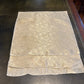 Vintage Gold Floral Pattern Napkins Set Of Three