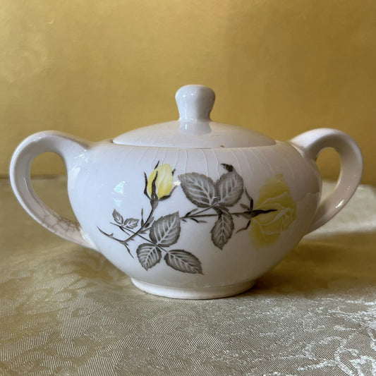 Vintage Colleen Rose 1950s Sugar Bowl