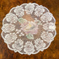 Vintage Colour Centre Lace Doily