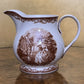 Vintage Courting Print Jug