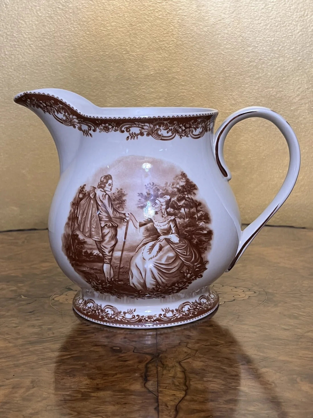 Vintage Courting Print Jug