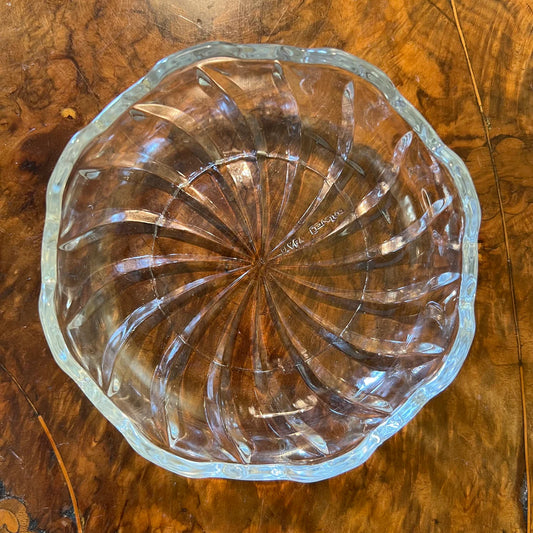 Vintage Covetro Italian Glass Small Bowl