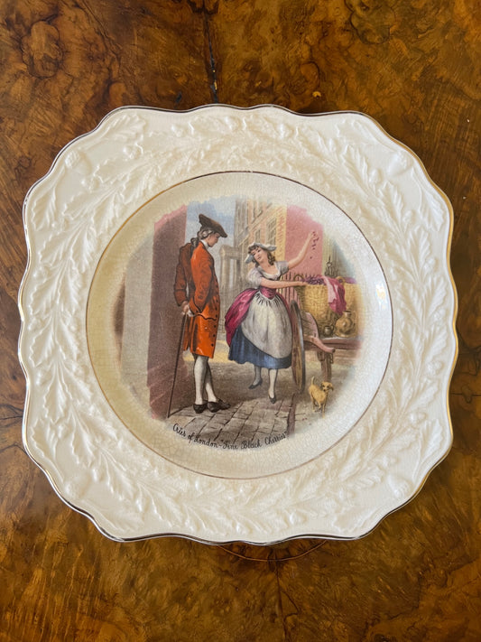 Vintage Cries of London Collectors Plate 