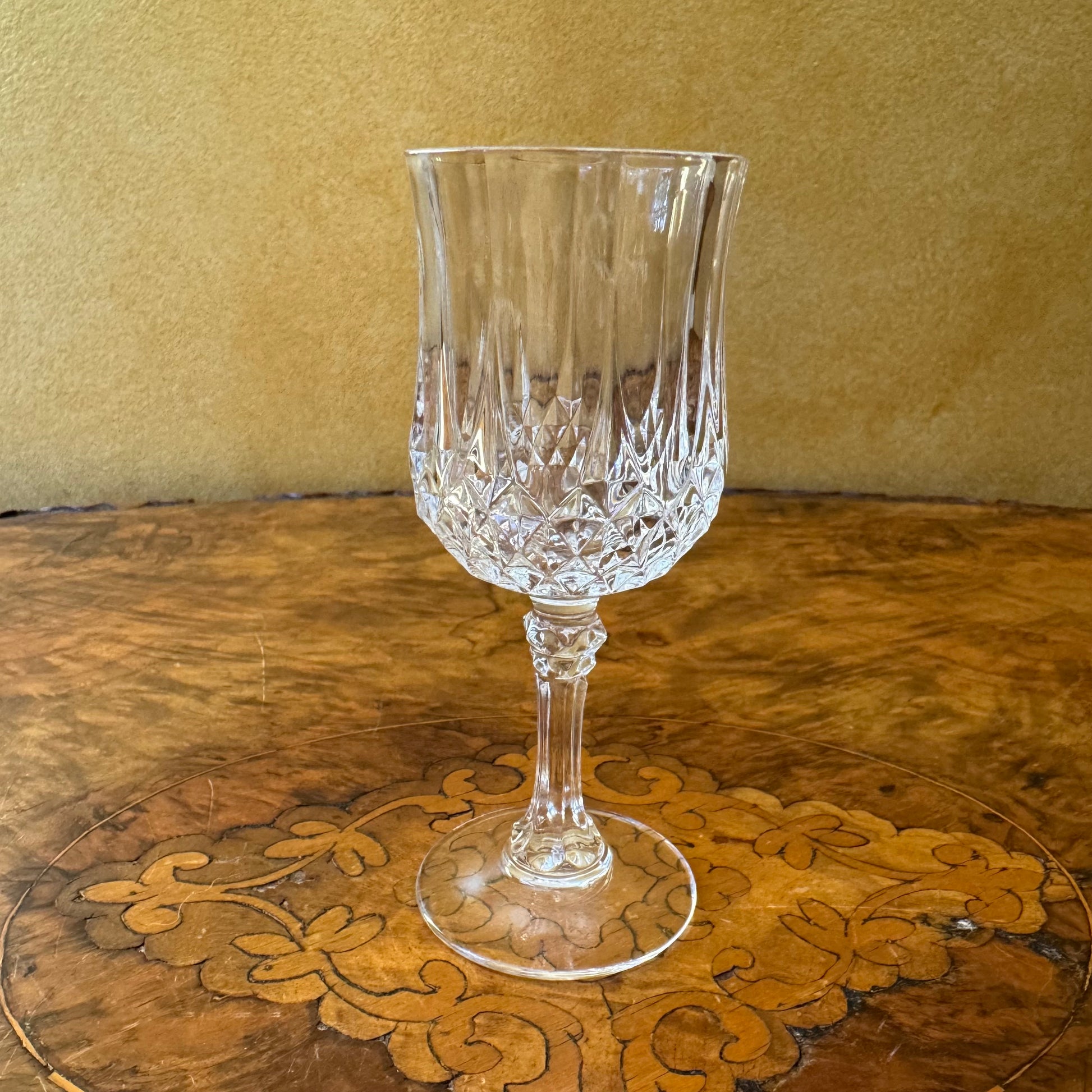 Vintage Cristal D’Arques Longchamp Port Glasses 