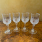 Vintage Cristal D’Arques Longchamp Port Glasses Set