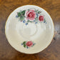 Vintage Crown Luton Rose Print Saucer 