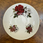 Vintage Crown Sussex Crimson Rose Saucer 