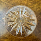 Vintage Crystal Champagne Coupe Hollow Stem 