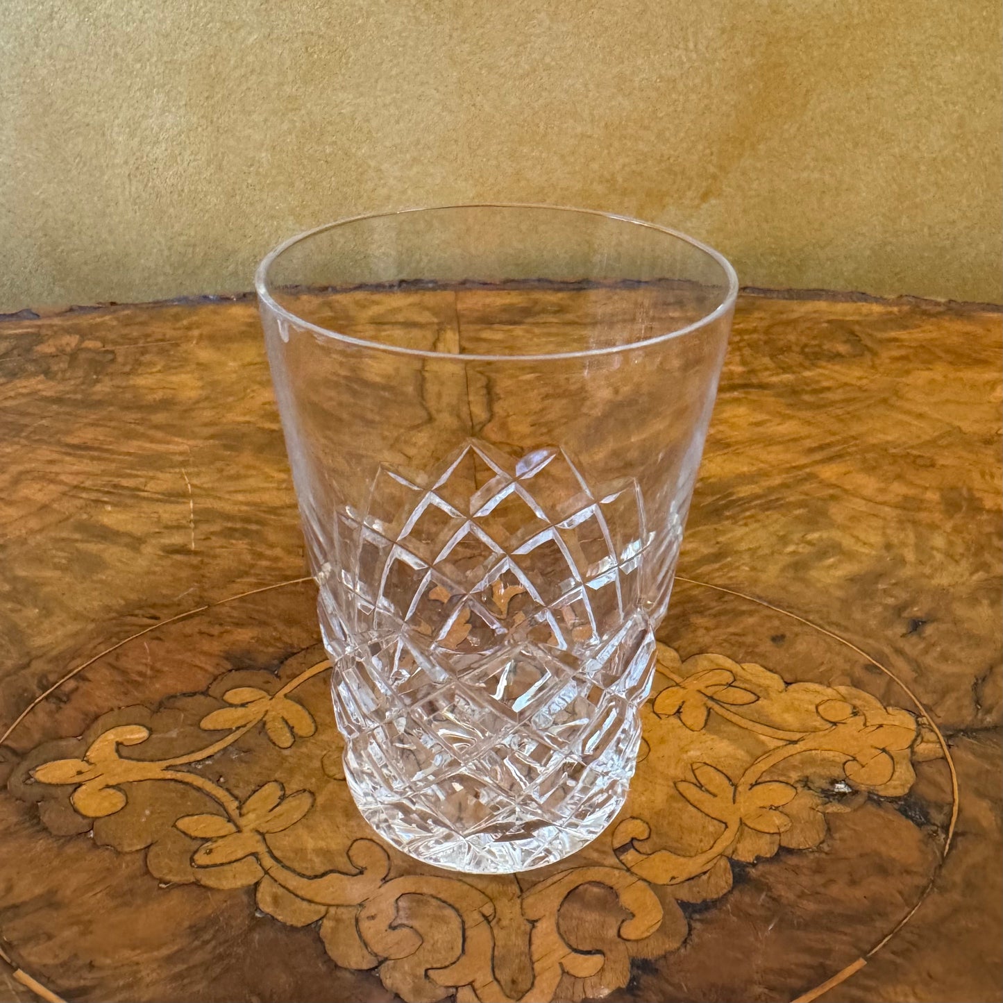 Vintage Crystal Cut Glasses 