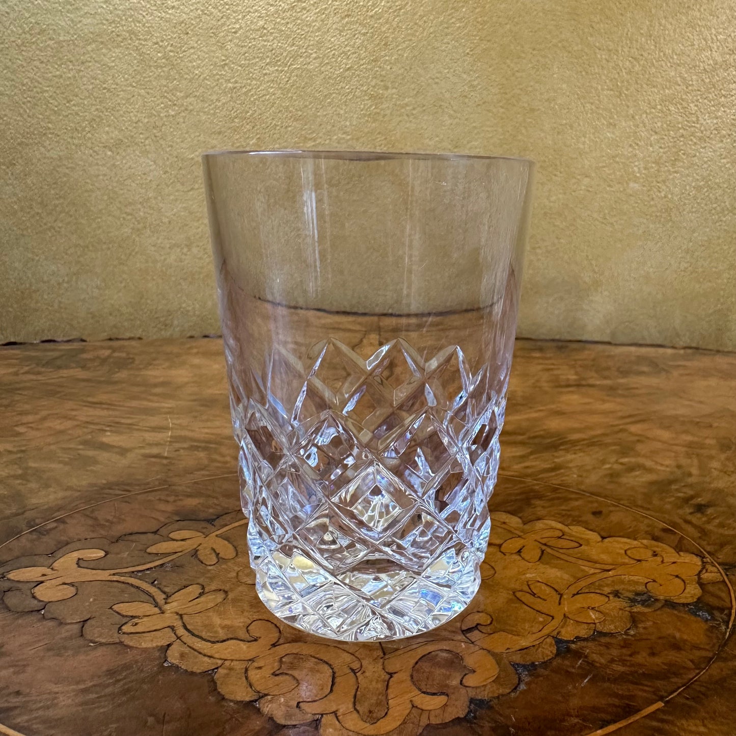 Vintage Crystal Drinking Glasses 