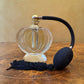Vintage Crystal Perfume Bottle With Pump