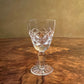 Vintage Crystal Port Glasses 