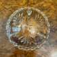 Vintage Crystal Serving Bowl 