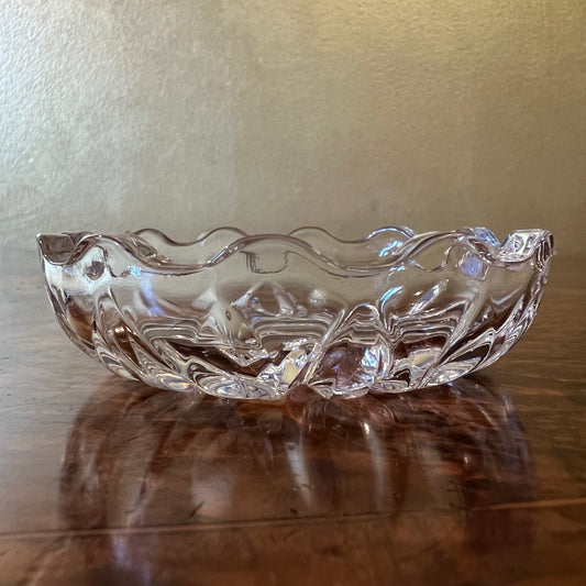 Vintage Crystal Small Dish