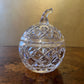 Vintage Crystal Sugar Bowl