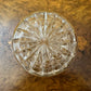 Vintage Crystal Sugar Honey Pot