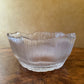 Vintage Crystal Textured Large Bowl 