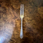 Vintage Daniel & Arter Silver Plated Dessert Forks Set Of Six