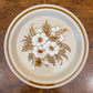 Vintage Dried Flowers Mountain Wood Collection Stoneware Large Plate