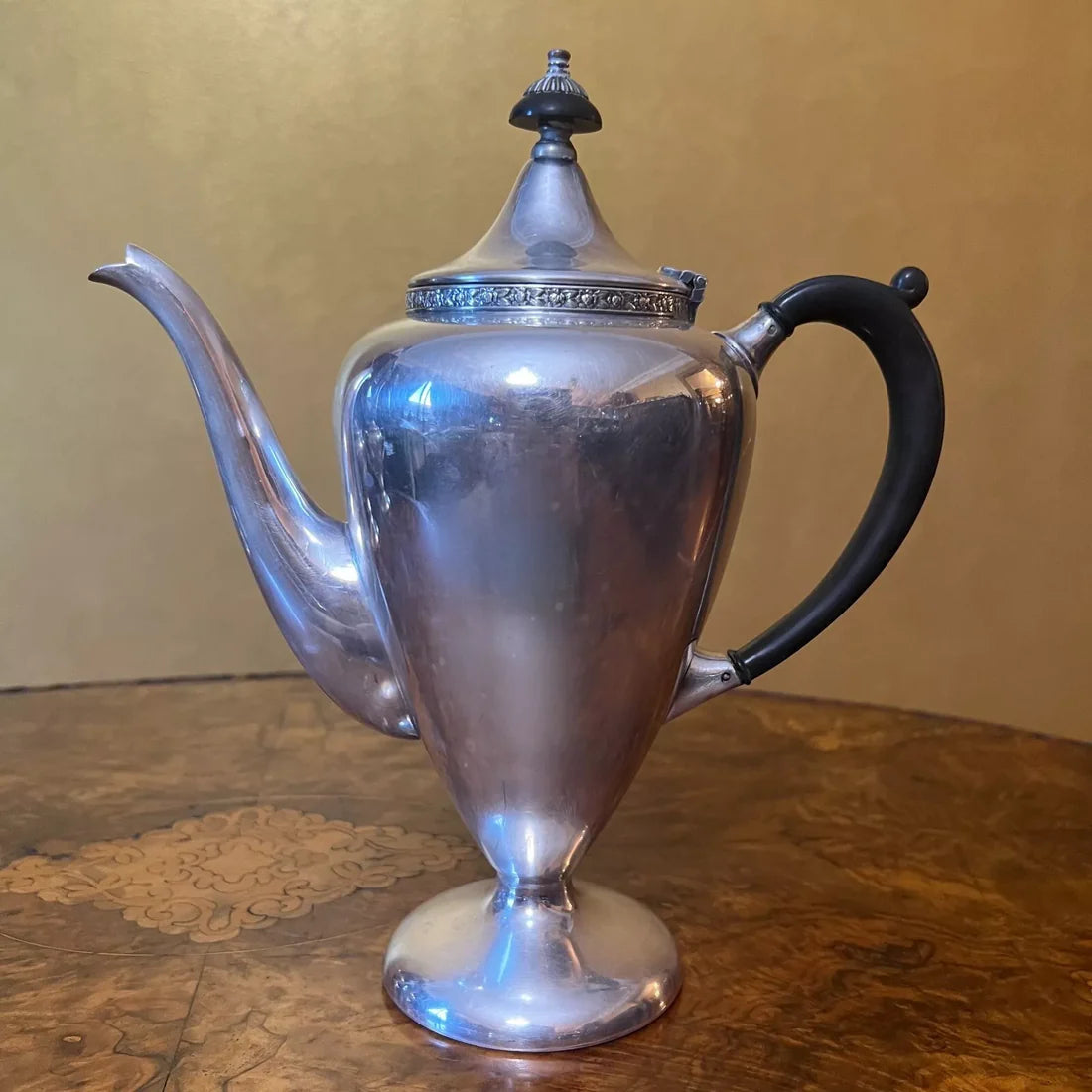 Du Berry 1930s Triple Plate By Paramount Coffee Pot