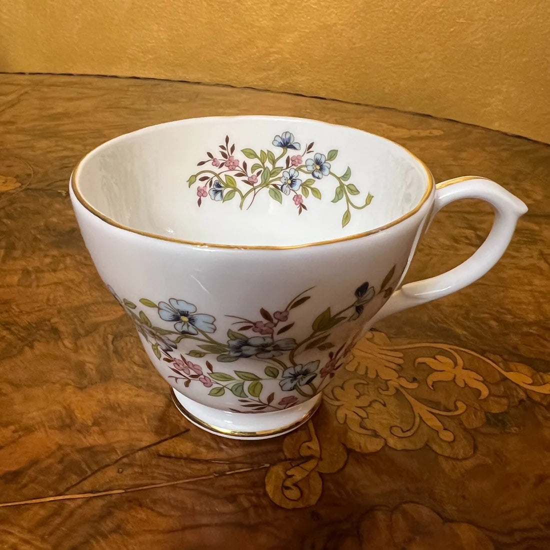 Vintage Duchess Floral Print Tea Cup