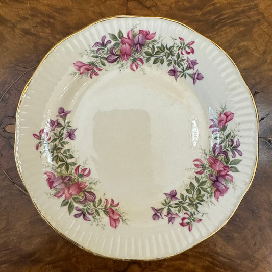 Vintage Elizabethan Floral Print Side Plate 