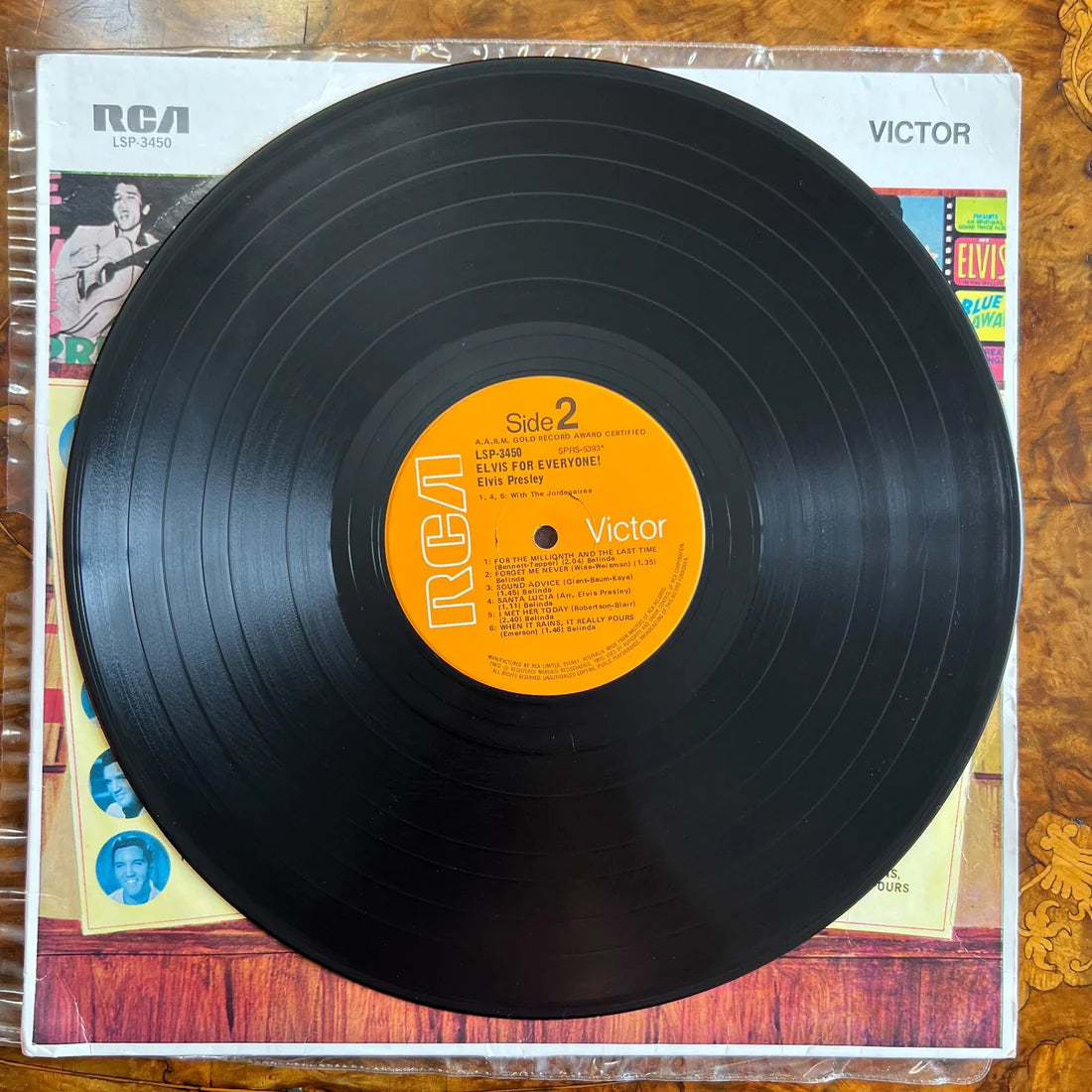 Elvis Presley For Everyone! Vinyl Record