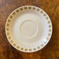 Vintage Fairwood Carousel Gold Print Saucer 