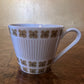 Vintage Fairwood Carousel Gold Print Teacup & Saucer