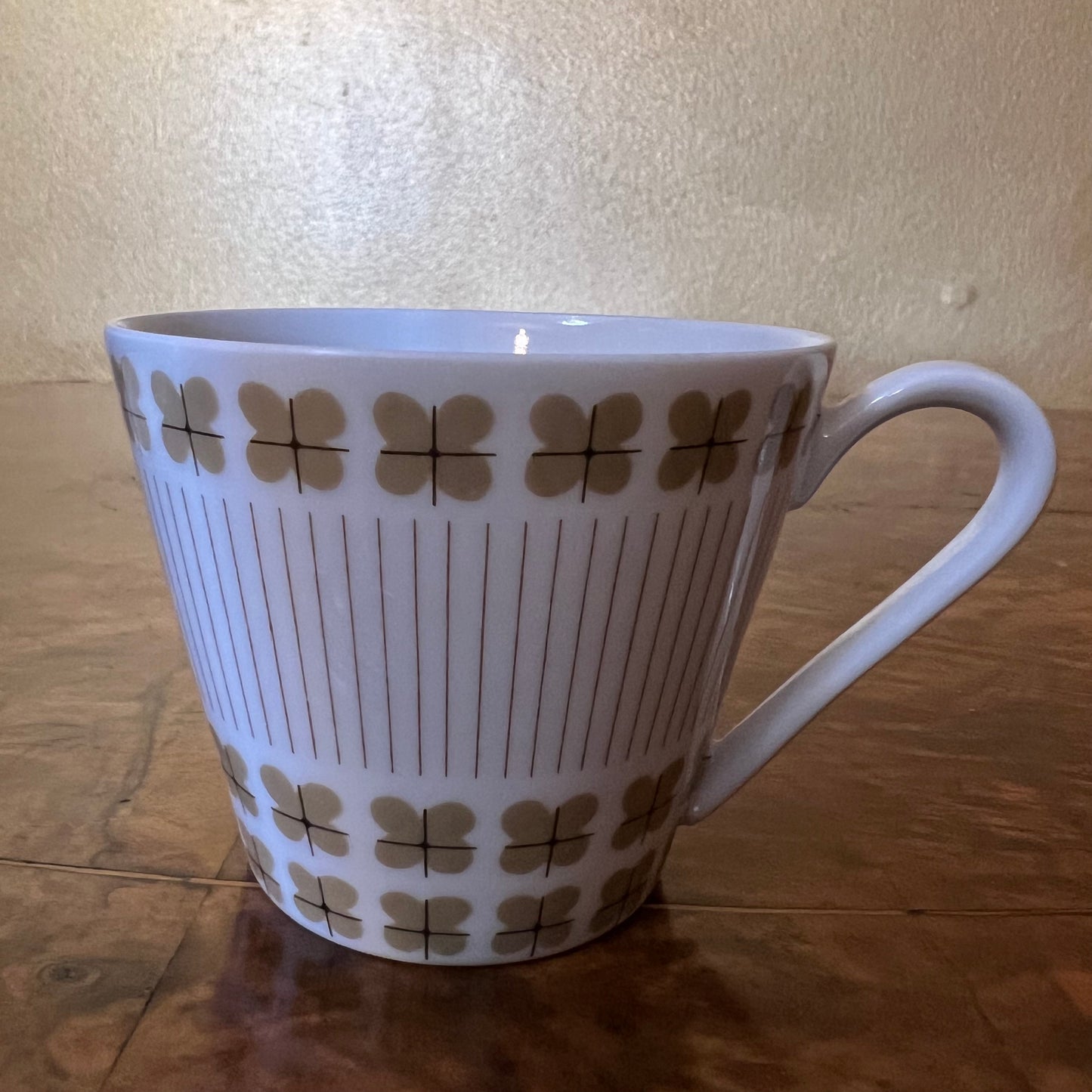 Vintage Fairwood Carousel Gold Print Teacup & Saucer