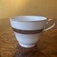 Vintage Fine China Gold Detail Tea Cup Trio Set