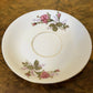 Vintage Floral Print Bone China Tea Cup Trio Set