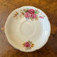Vintage Floral Print Demitasse Coffee Saucer 