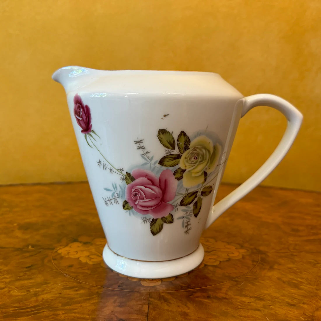 Vintage Floral Print Large Jug