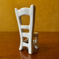 Vintage Floral Print Miniature Chair 