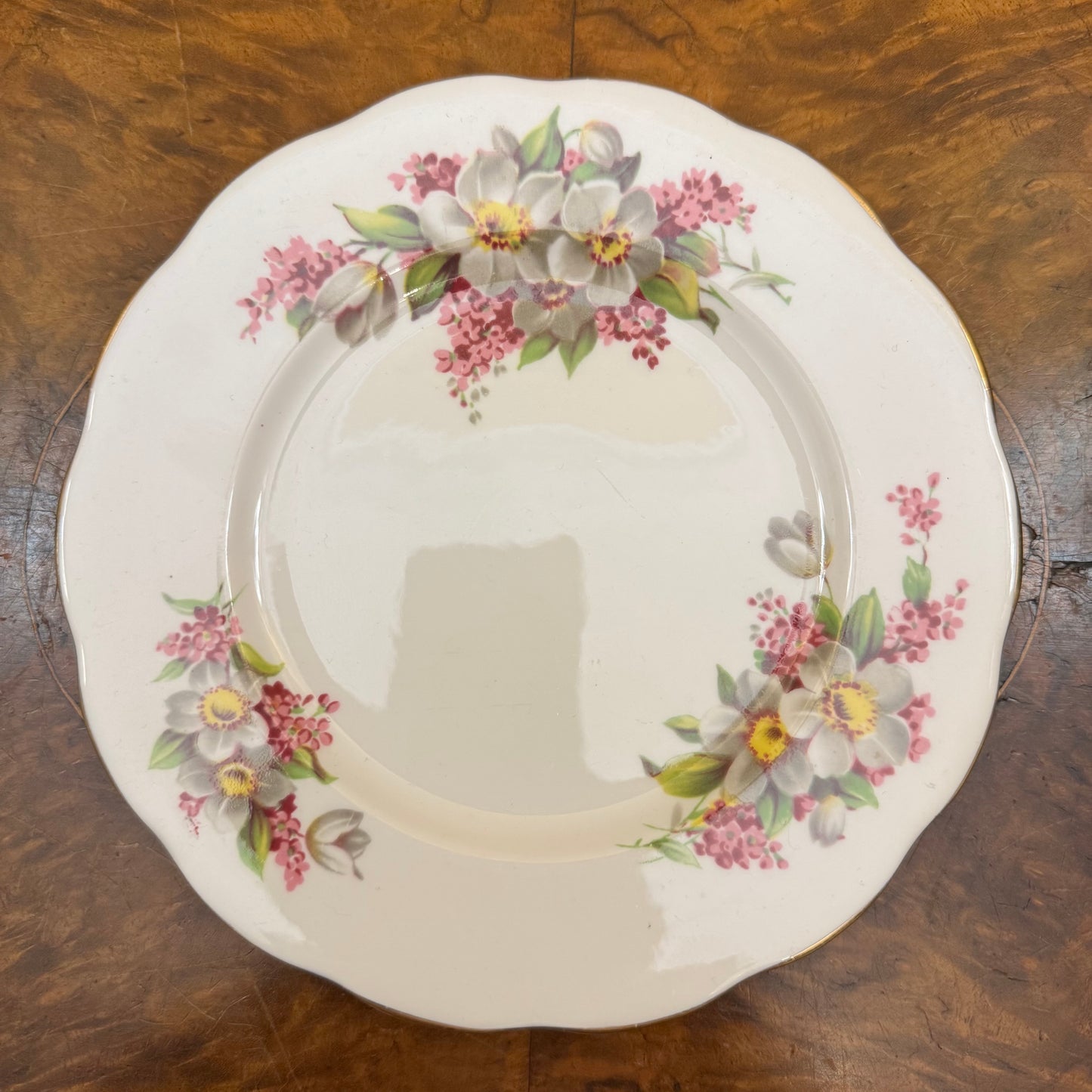 Vintage Floral Side Plate 
