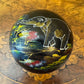 Vintage Folk Art Lacquered Elephant Trinket Box 