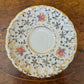 Vintage Foreign Floral Demitasse Coffee Saucer 