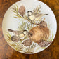 Vintage Forestenberg Hand Painted Bird Print Plate