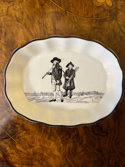 Vintage Fox Sports English Small Dish