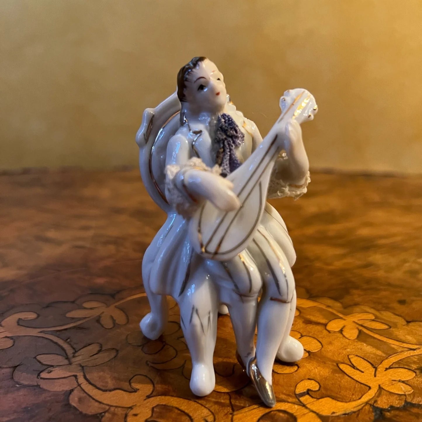 Vintage German Man & Woman Figurines