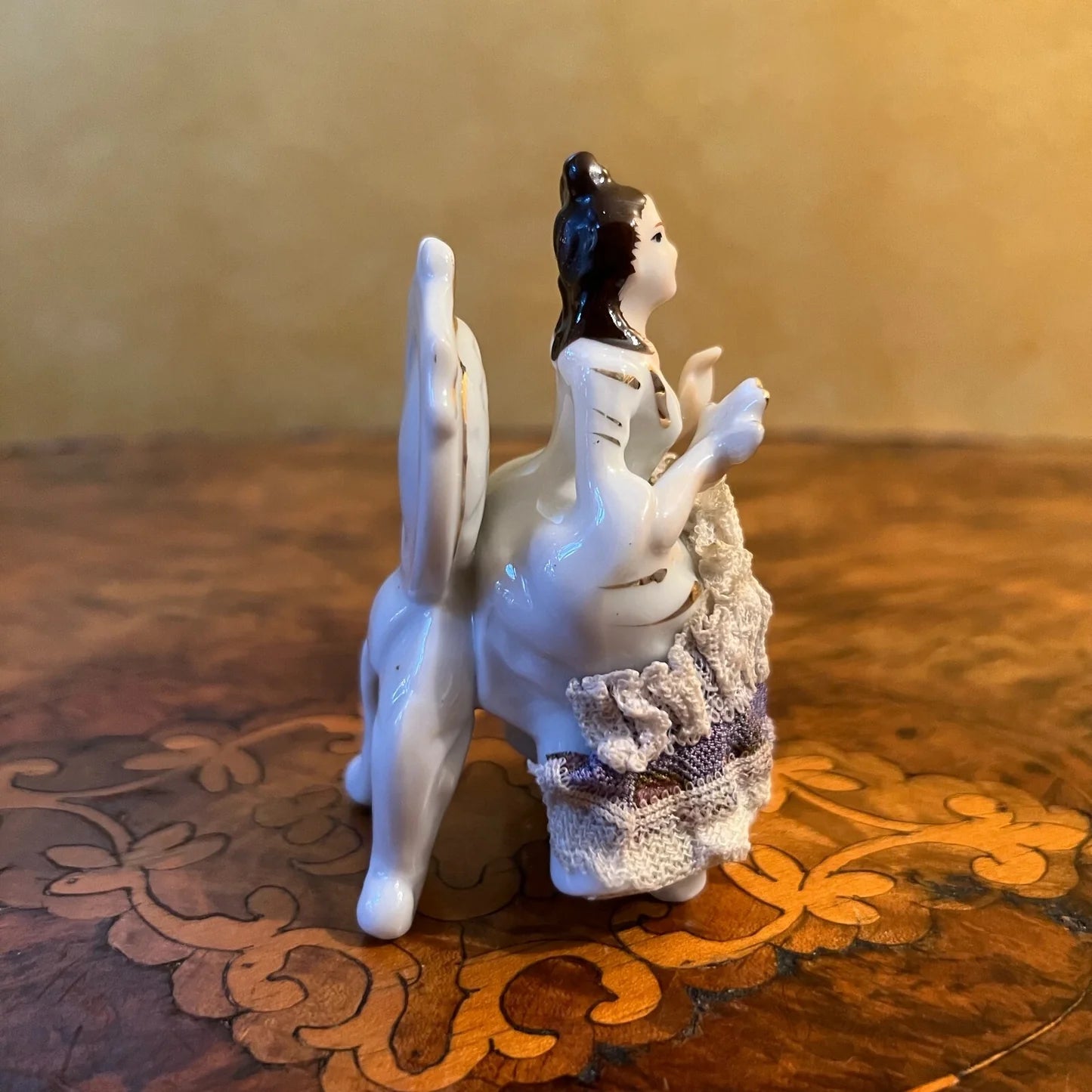 Vintage German Man & Woman Figurines