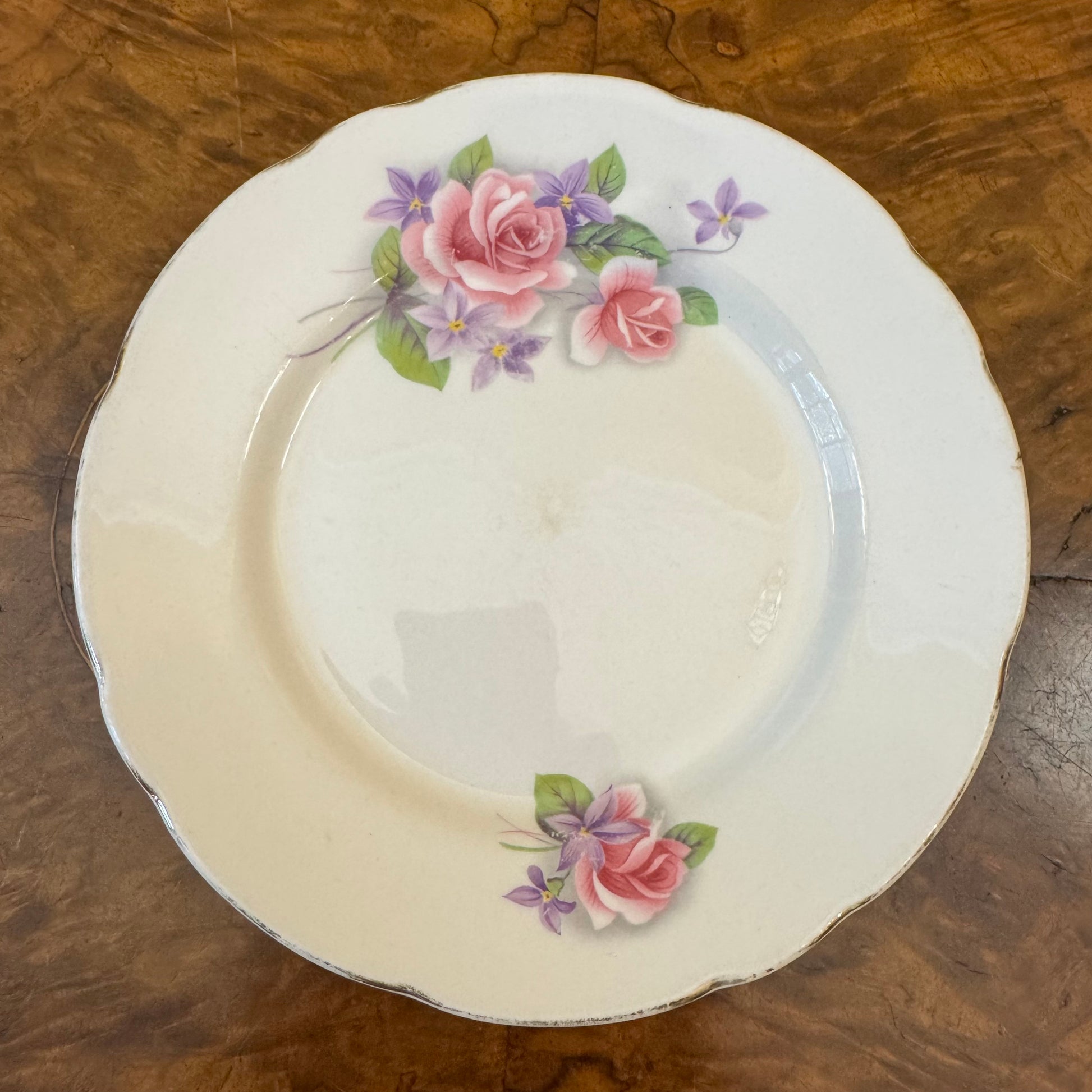 Vintage Gladstone Gladness Floral Side Plate 