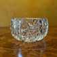 Vintage Glass Cut Small Bowl 