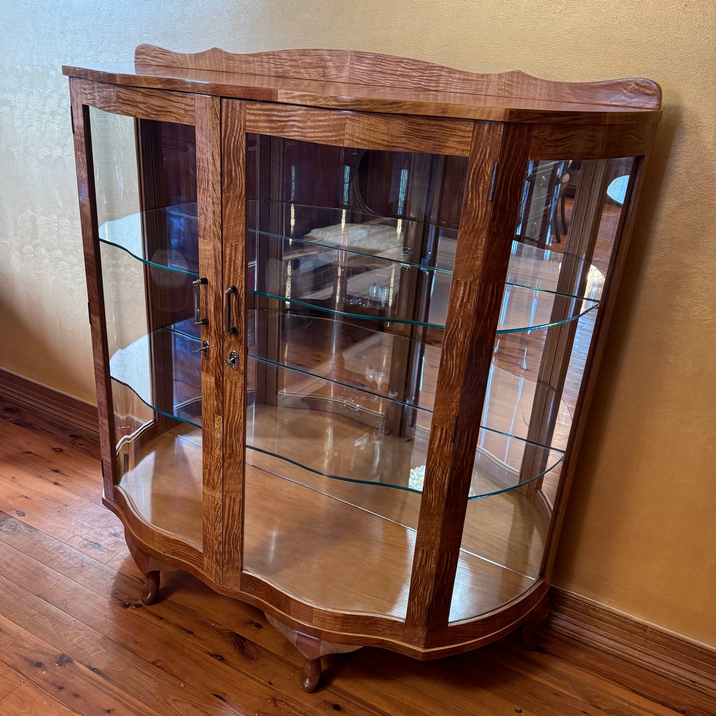 Vintage Glass Display Cabinet 
