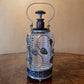 Vintage Glass Floral Canister
