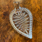 Vintage Glass Leaf Shape Small Dish 
