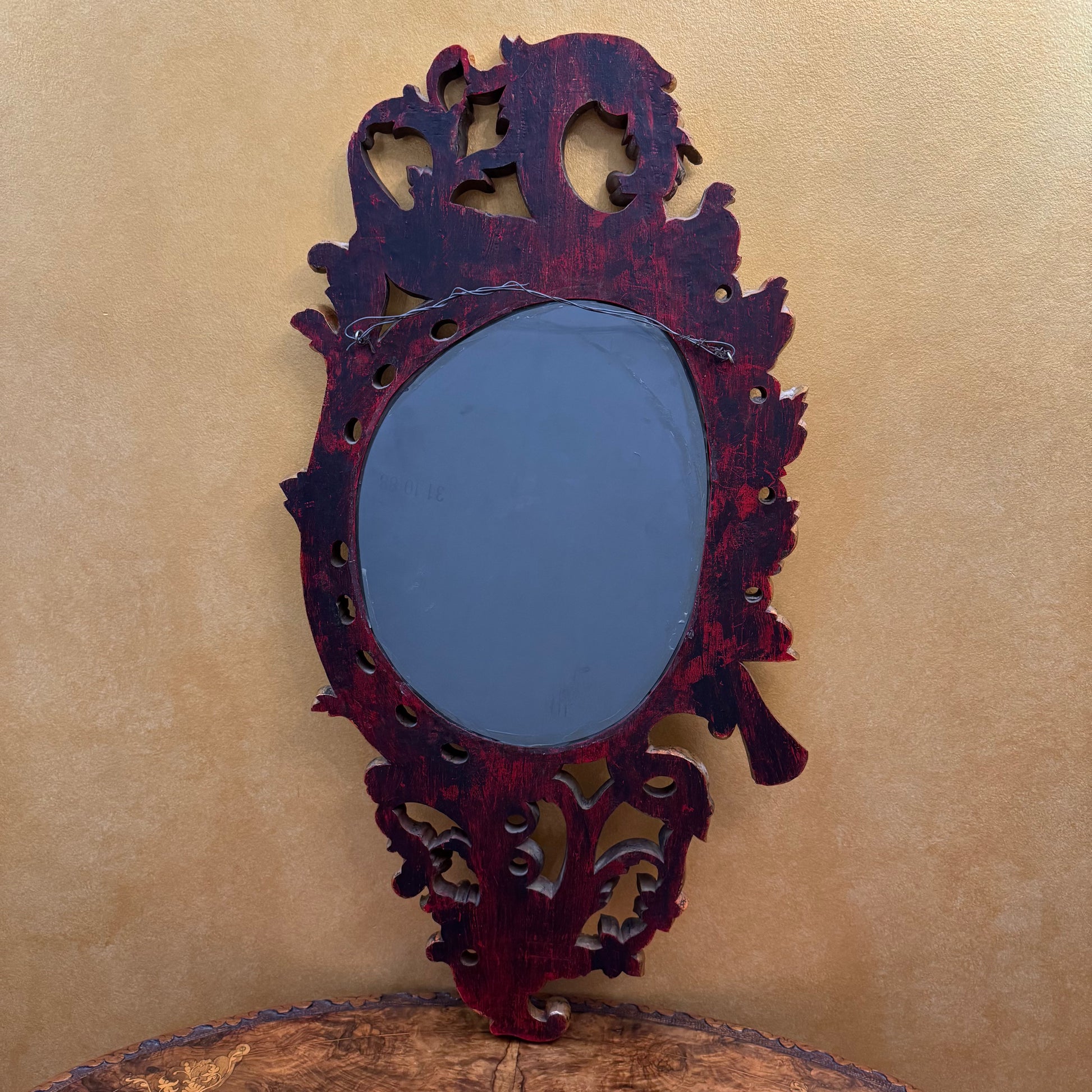 Vintage Gold Gilt Frame Mirror 