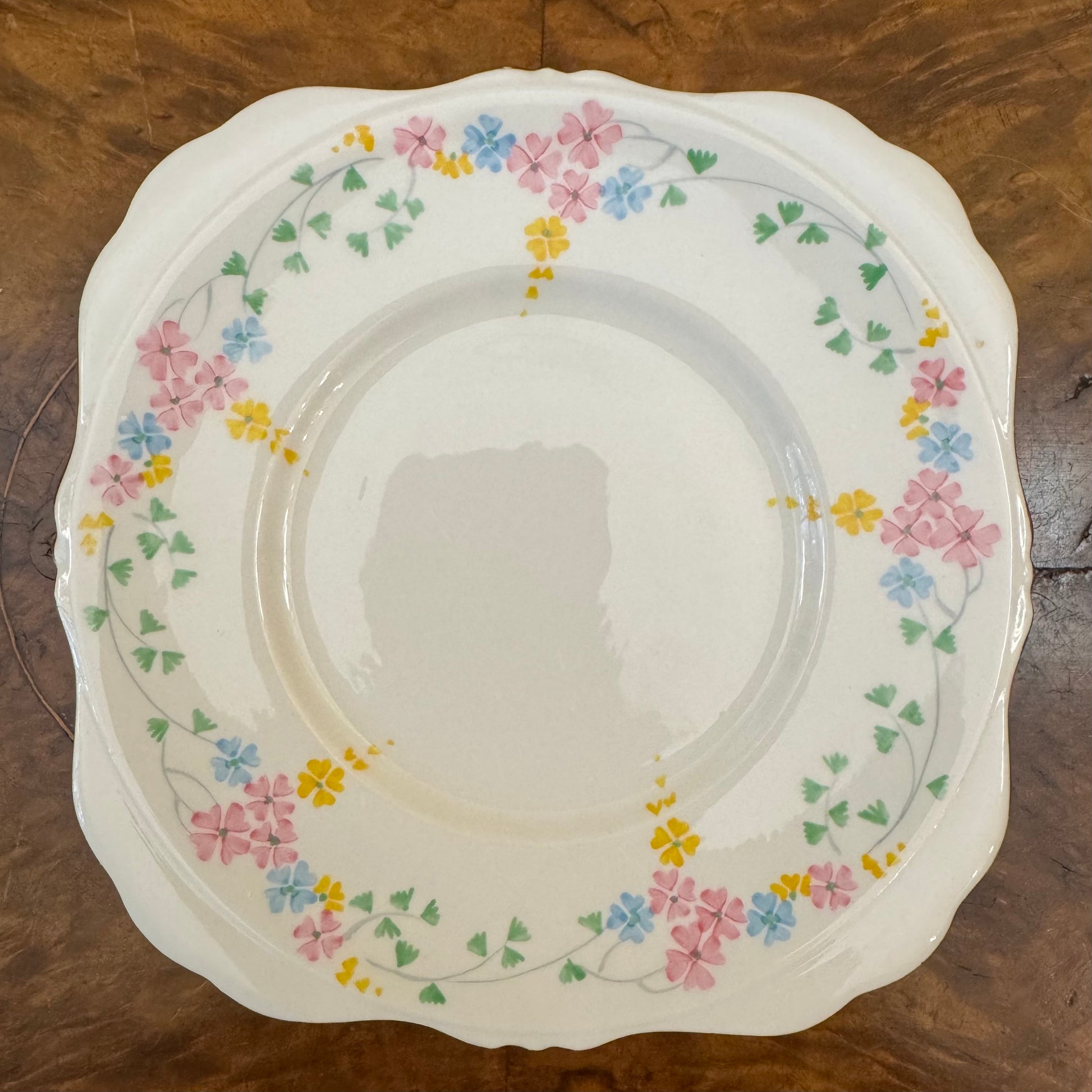 Vintage Grafton Floral Print Side Plate 