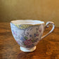 Vintage Grafton Floral Tea Cup Trio Set